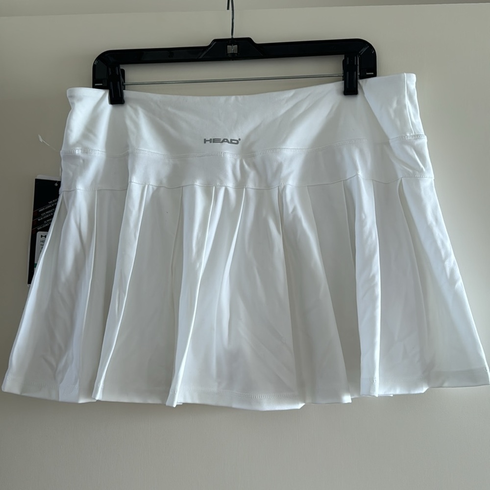 NWT HEAD tennis/ pickleball white skirt size XL - Picture 2 of 5